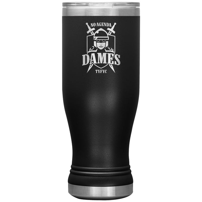 NO AGENDA DAMES - 20 oz boho tumbler