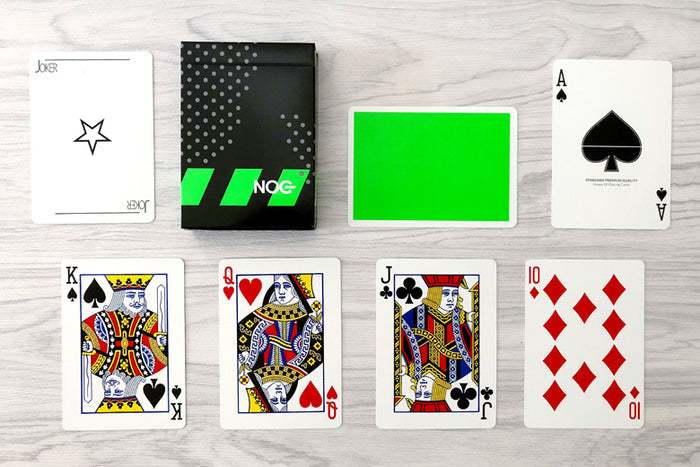 NOC Sport: Green Playing Cards by HOPC