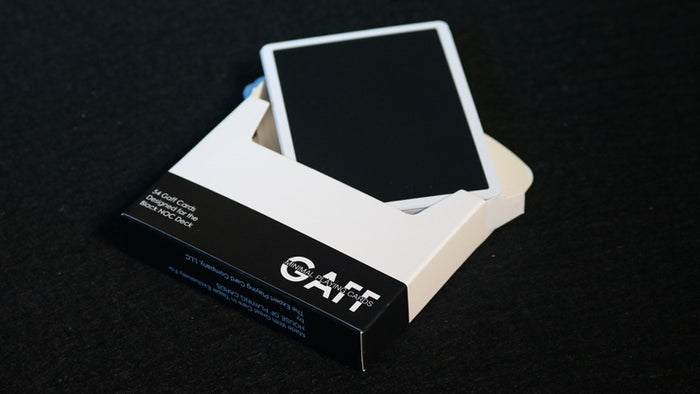 NOC V3S Gaff Deck (Black) Playing Cards by The Blue Crown
