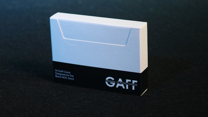 NOC V3S Gaff Deck (Black) Playing Cards by The Blue Crown