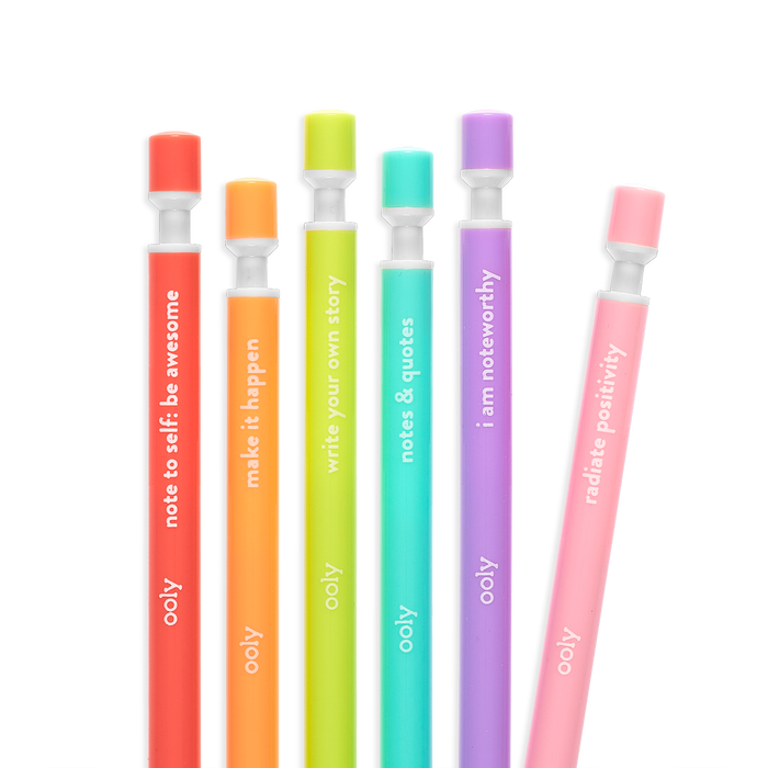 OOLY Noted mechanical pencils set of 6 no packaging