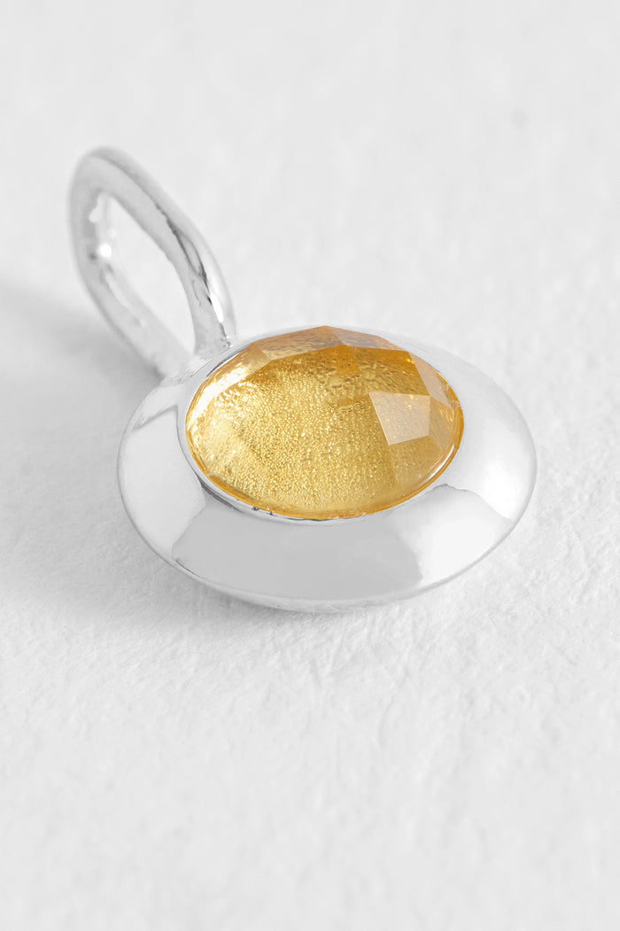November Birthstone Charm