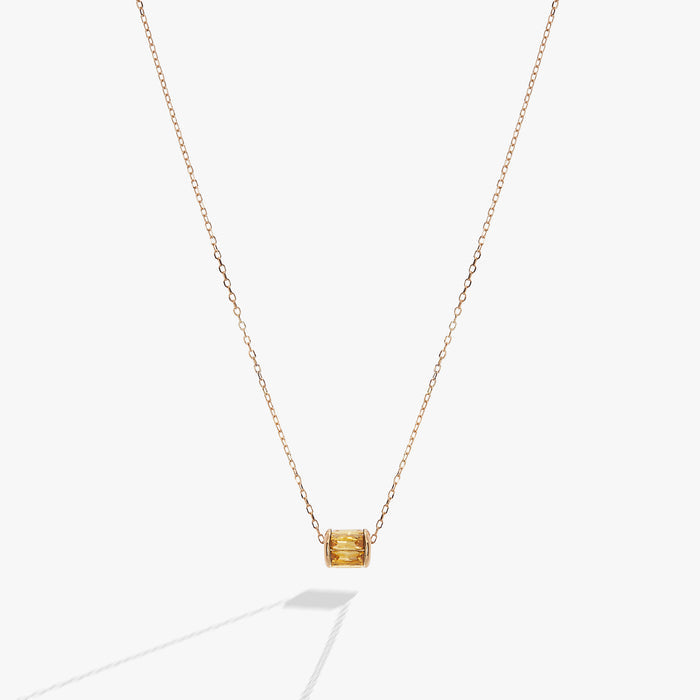 November Birthstone Precious Pendant Necklace