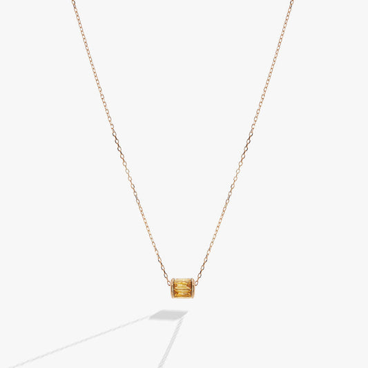 November Birthstone Precious Pendant Necklace