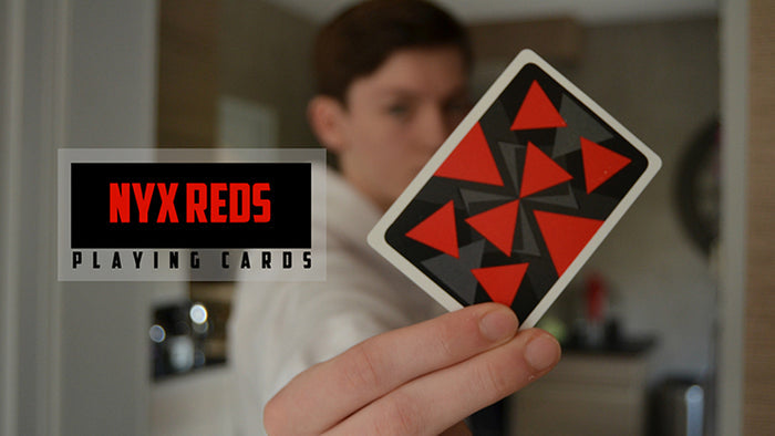 Nyx Reds Playing Cards by US Playing Card Co.