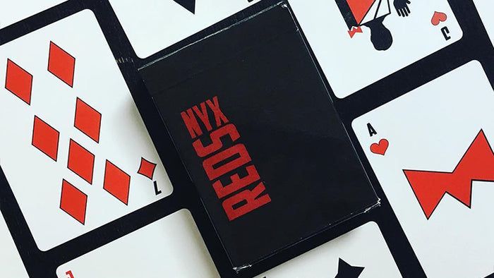 Nyx Reds Playing Cards by US Playing Card Co.
