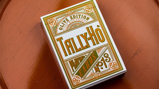 Olive Tally Ho Playing Cards by Kings Wild Project