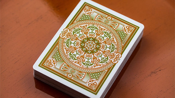 Olive Tally Ho Playing Cards by Kings Wild Project