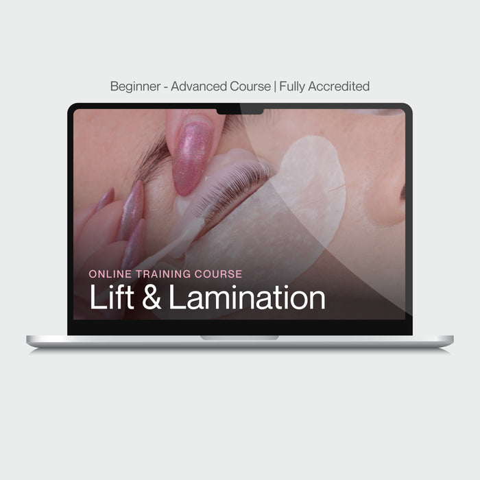 Online Korean Lash Lift & Brow Lamination Course with Kit
