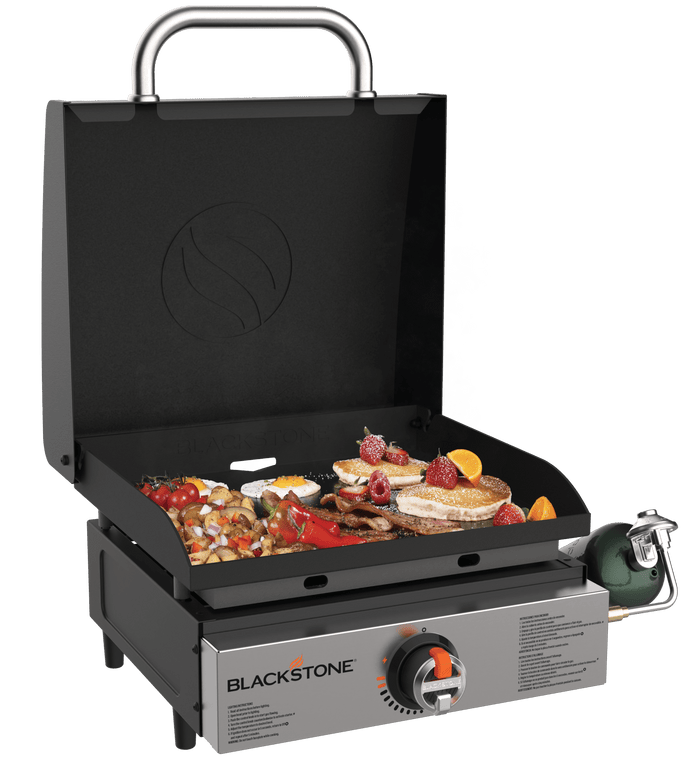 Original 17” Tabletop Griddle with Hood - 17" Griddle with Hood | Blackstone Products