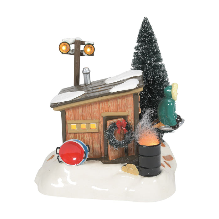 Original Snow Village | Griswold Sled Shack | Lighted Buildings
