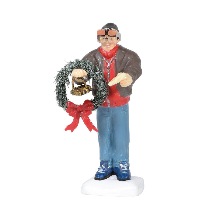 Original Snow Village | I'm Sorry, Merry Christmas | Village Figures