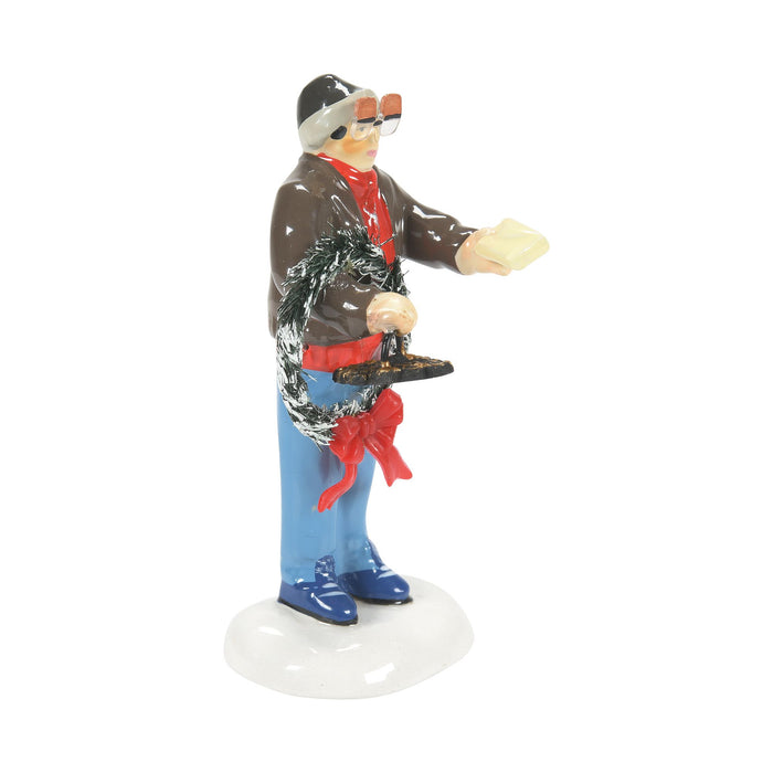 Original Snow Village | I'm Sorry, Merry Christmas | Village Figures