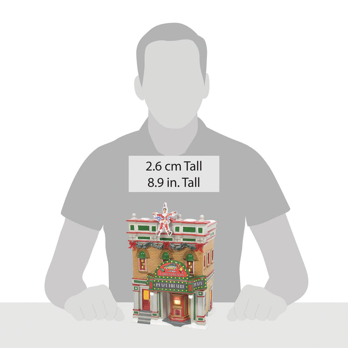Original Snow Village | Xmas Vac Premiere At The Plaza | Lighted Buildings