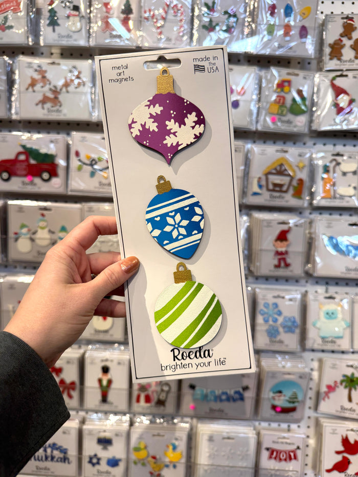 Ornament Mini Art Pop Magnets S/3 Cool