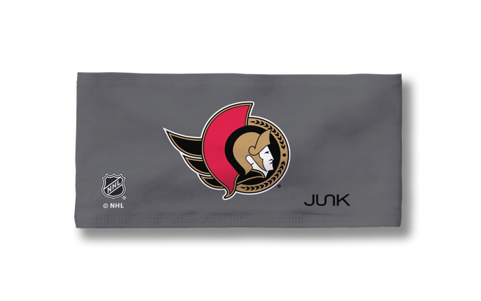 Ottawa Senators: Logo Gray Big Bang Lite Headband - View 3