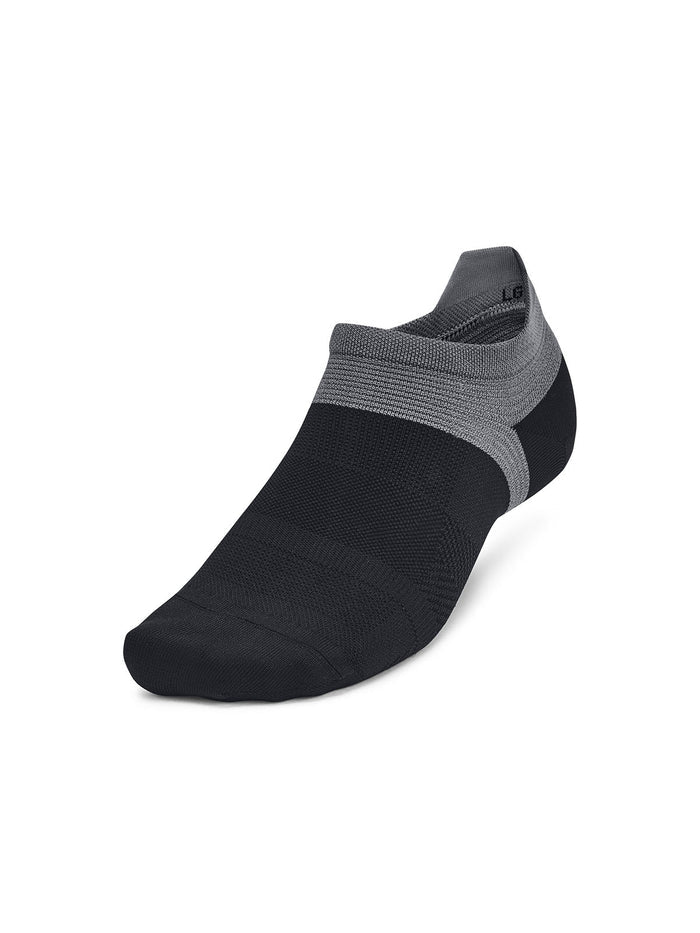 Calcetín unisex Under Armour armourdry® run lite 3-pack negro no show