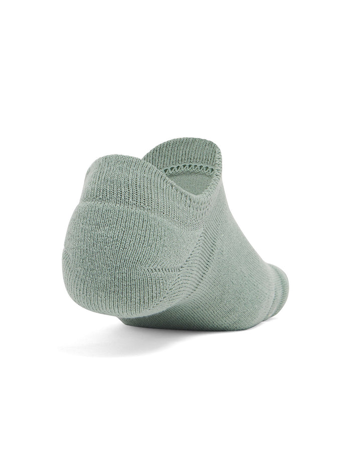 Calcetín unisex Under Armour essential cushion 6-pack no show verde