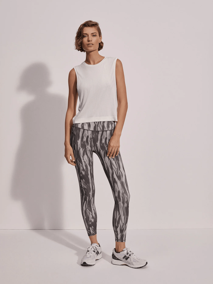 Page Seamless Crop Tank in Snow White