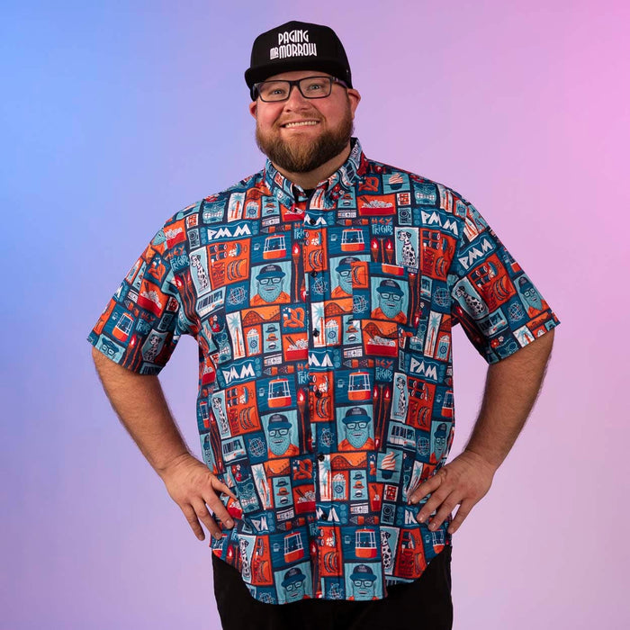 RSVLTS Paging Mr. Morrow Short Sleeve Shirt Paging Mr. Morrow "Hey, Friends" – KUNUFLEX Short Sleeve Shirt