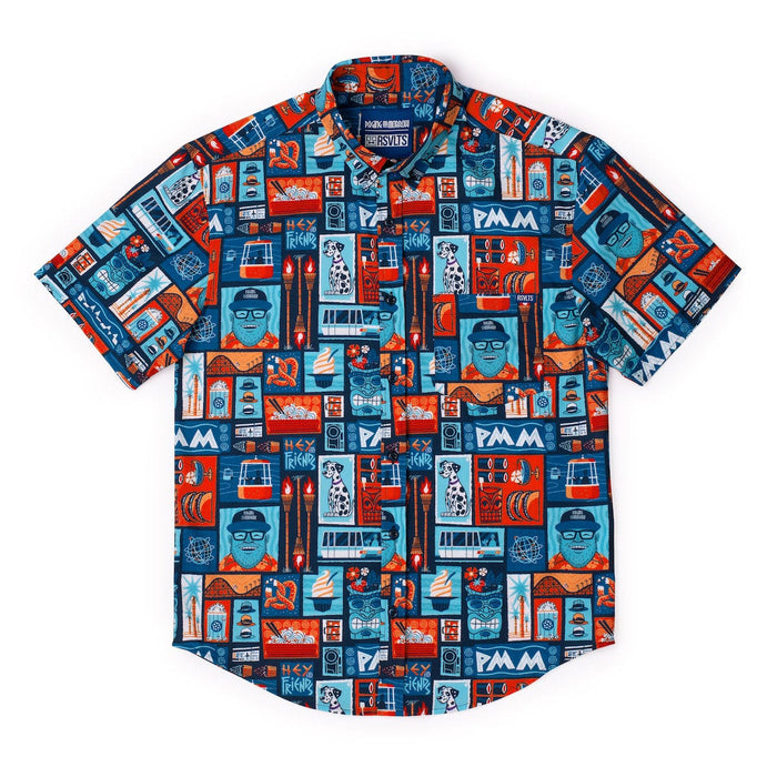 RSVLTS RSVLTS Mr. Morrow Collection "Hey, Friends" _ KUNUFLEX Short Sleeve Shirt