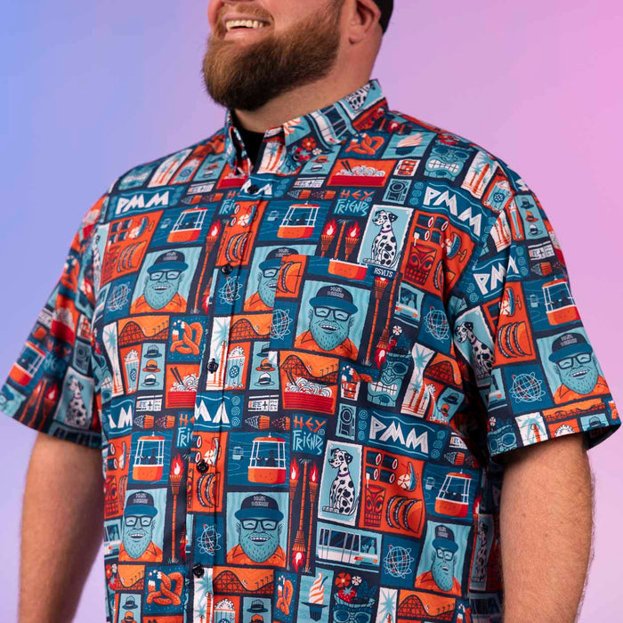 RSVLTS Paging Mr. Morrow Short Sleeve Shirt Paging Mr. Morrow "Hey, Friends" – KUNUFLEX Short Sleeve Shirt