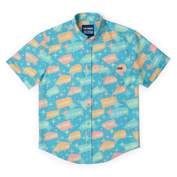 RSVLTS RSVLTS Mr. Morrow Collection "Phrasing Mr. Morrow" _ KUNUFLEX Short Sleeve Shirt