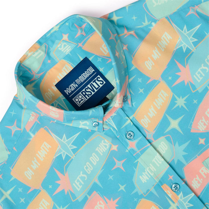 RSVLTS RSVLTS Mr. Morrow Collection "Phrasing Mr. Morrow" _ KUNUFLEX Short Sleeve Shirt