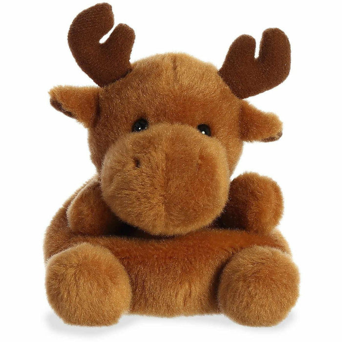 Palm Pals 5 Inch Cinnamon the Moose Plush Toy - Owl & Goose Gifts