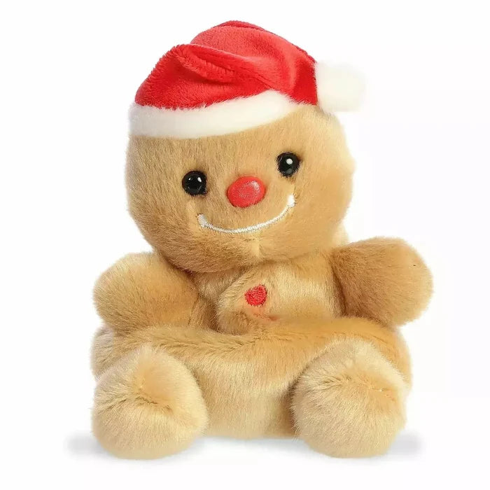Palm Pals 5 Inch Gingy the Gingerbread Christmas Plush Toy - Owl & Goose Gifts