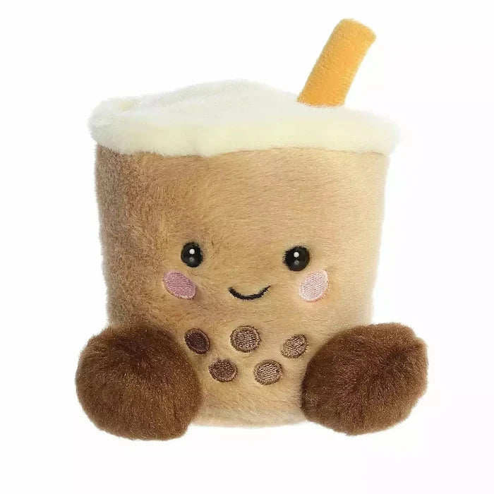 Palm Pals 5 Inch Milky the Boba Tea Plush Toy - Owl & Goose Gifts