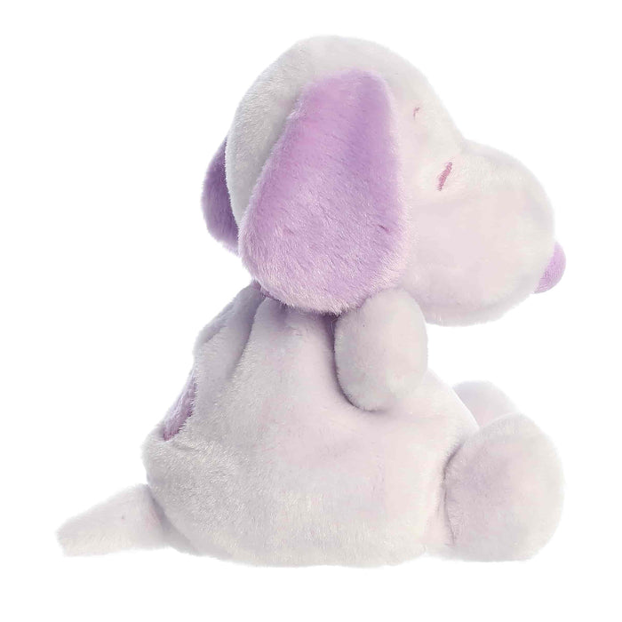 Palm Pals 5 Inch Peanuts Snoopy Spring LIGHT PURPLE Plush Toy