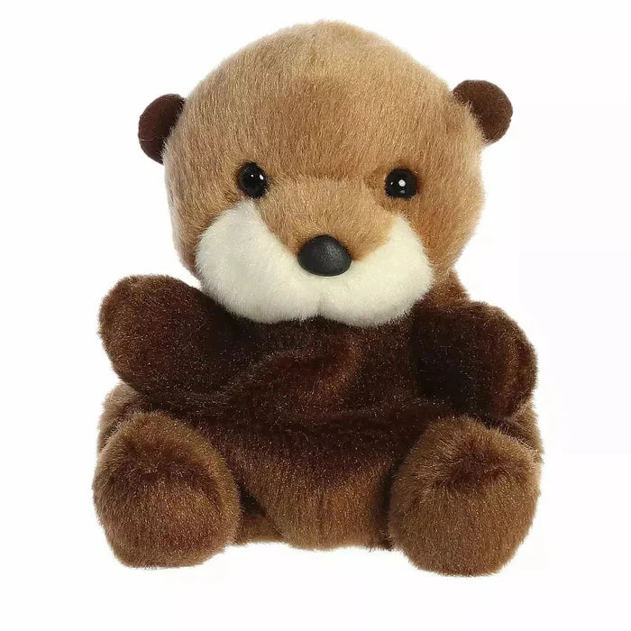 Palm Pals 5 Inch Selena the Sea Otter Plush Toy - Owl & Goose Gifts
