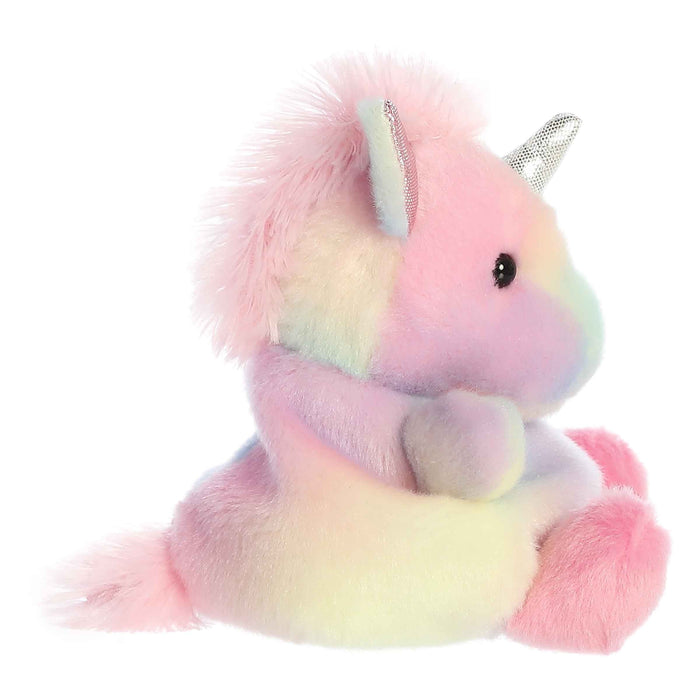 Palm Pals 5 Inch Sorbet the Rainbow Unicorn Plush Toy