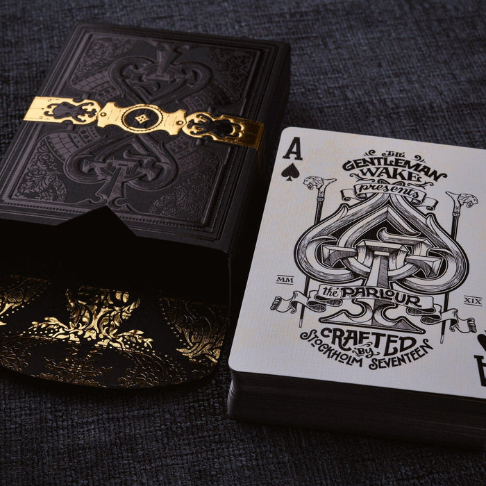 Parlour Playing Cards Black - Stockholm 17 Playing Cards by Stockholm 17