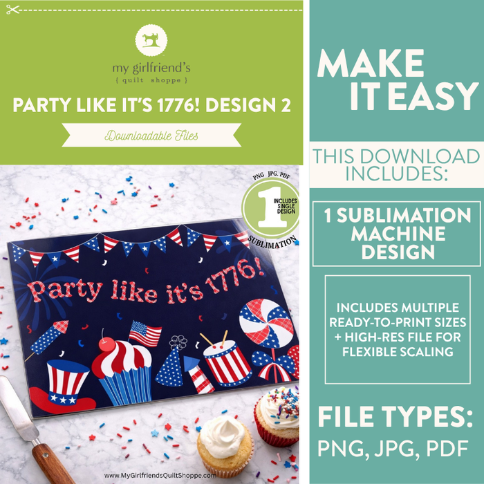 Party Like It's 1776_Design 2 (Downloadable Sublimation Design)