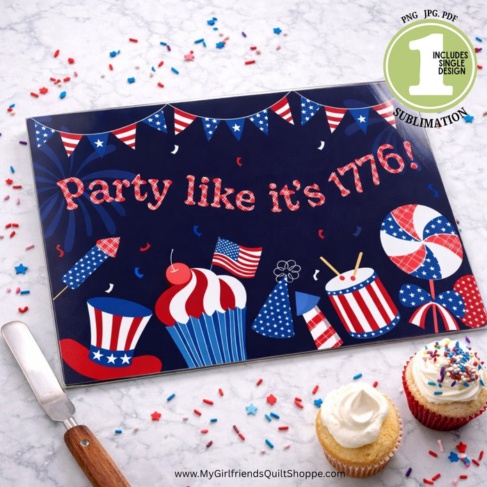 Party Like It's 1776_Design 2 (Downloadable Sublimation Design)