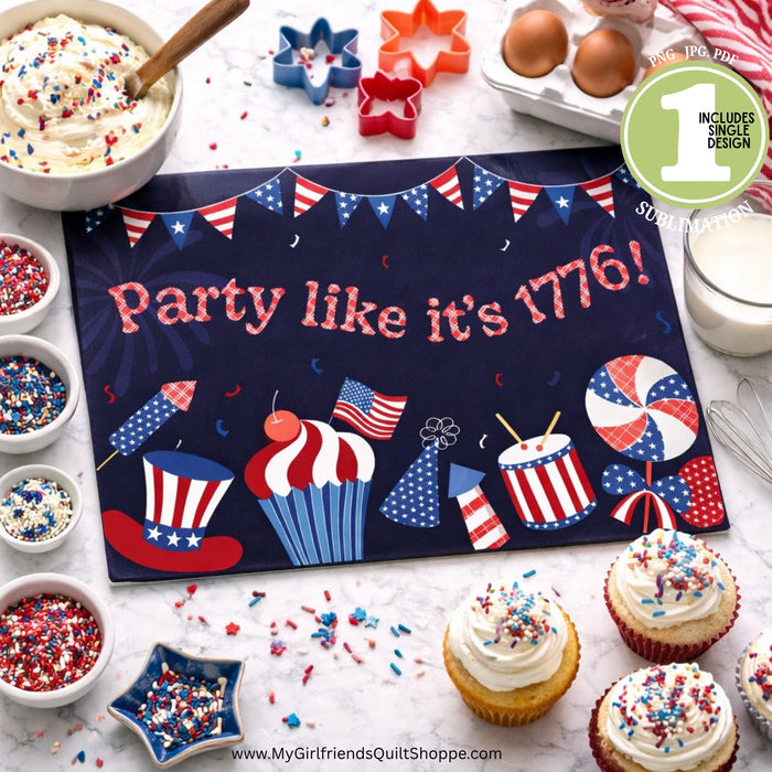 Party Like It's 1776_Design 2 (Downloadable Sublimation Design)