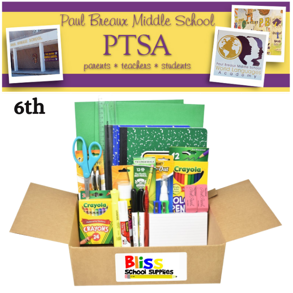 Paul Breaux Middle School - Sixth Grade