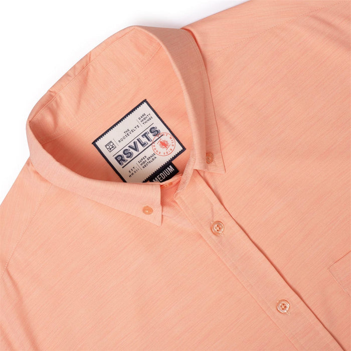 RSVLTS RSVLTS Short Sleeve Shirt Peach Chaos – KUNUFLEX Short Sleeve Shirt