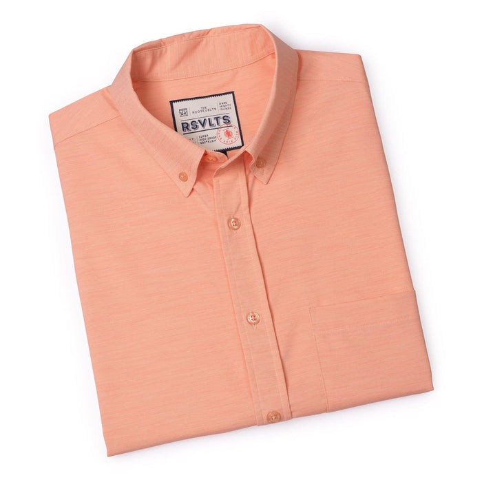 RSVLTS RSVLTS Short Sleeve Shirt Peach Chaos – KUNUFLEX Short Sleeve Shirt