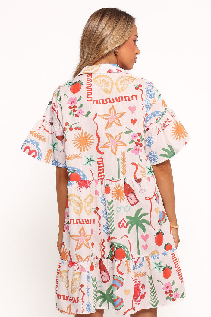 Petal and Pup USA DRESSES Peachy Mini Dress - Dolce Vita