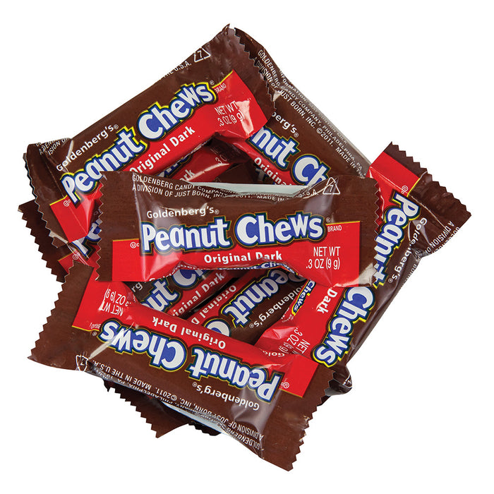 Peanut Chews Original Dark Chocolate Mini Candy - 4.5 LB