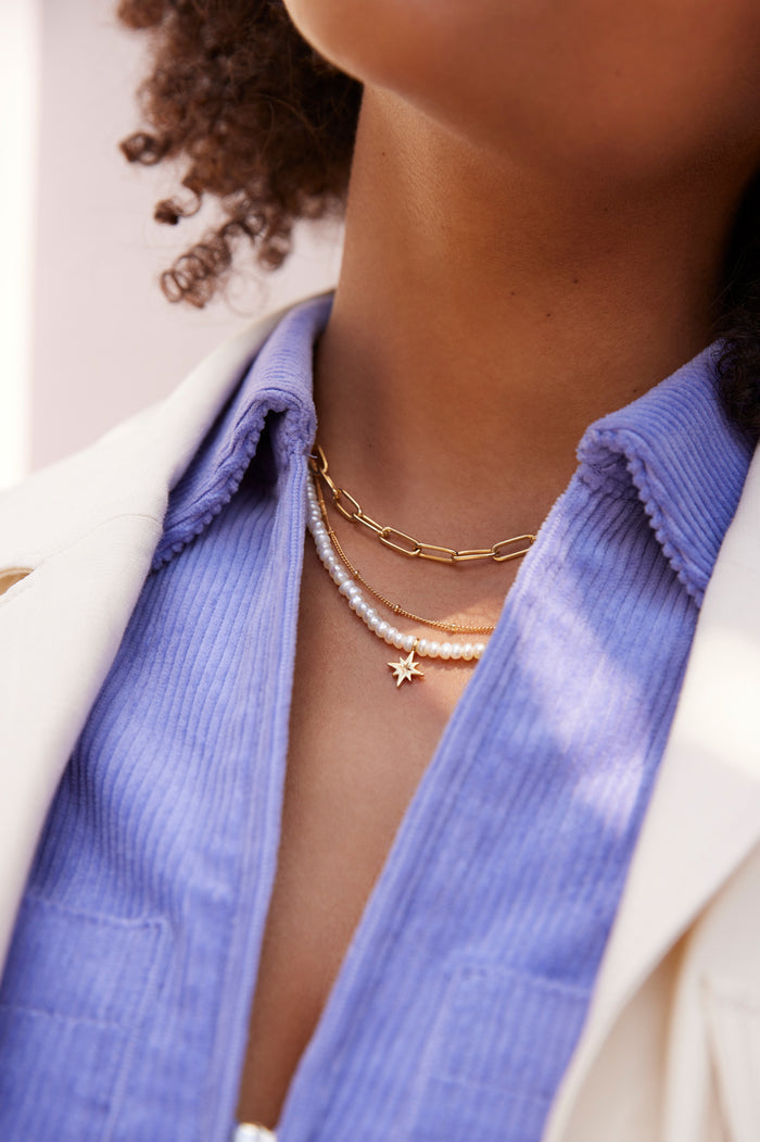 Pearl Northern Star Necklace