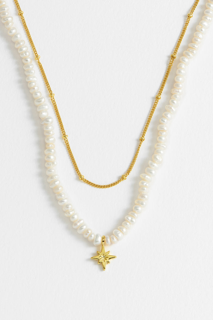 Pearl Northern Star Necklace