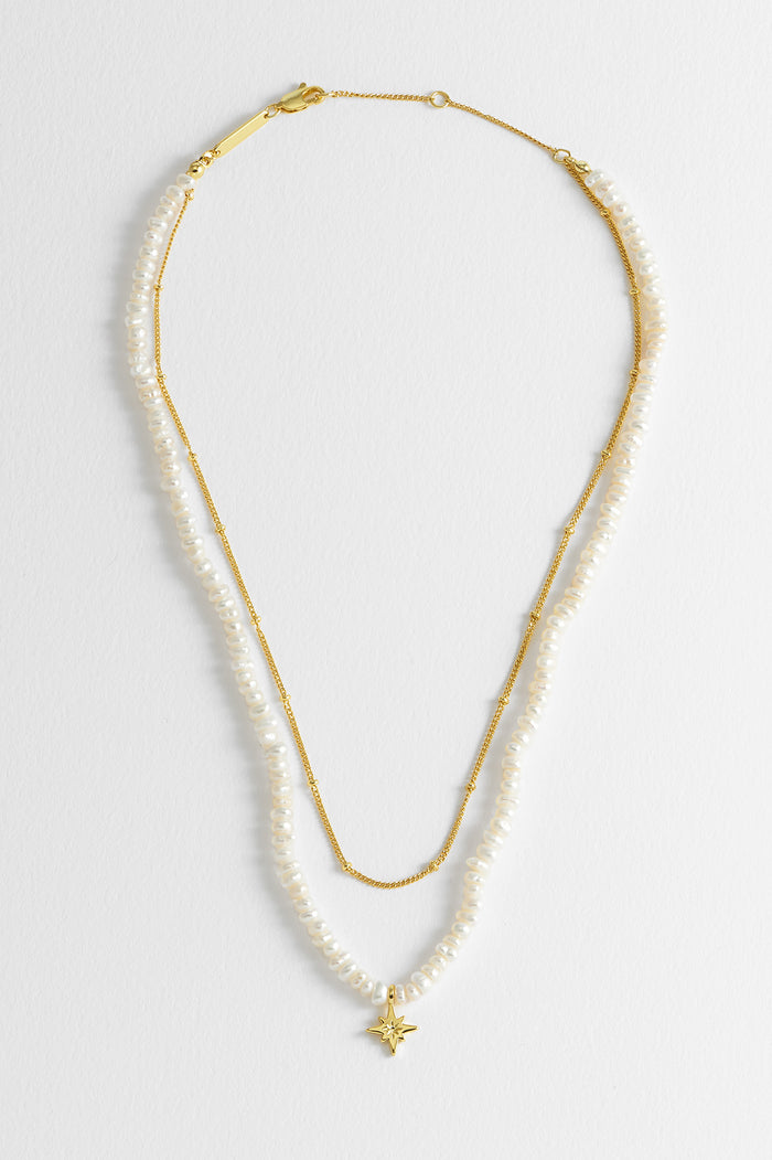 Pearl Northern Star Necklace
