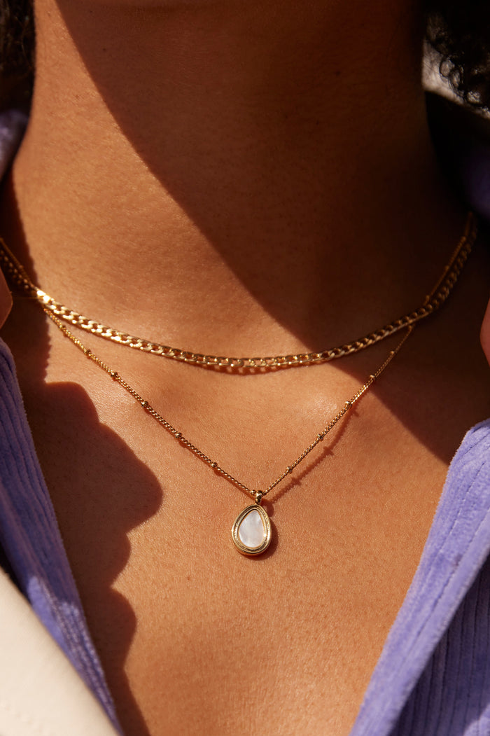 Pearl Pear Drop Pendant