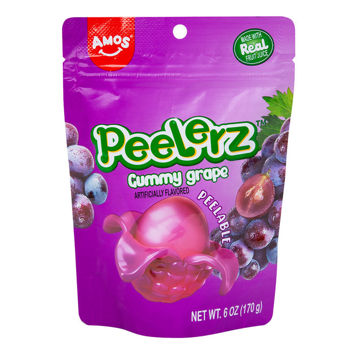 Peelerz Grape Gummy Candy - 12 Count