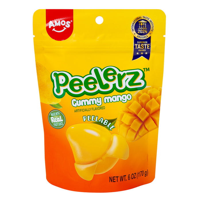 Peelerz Mango Gummy Candy - 12 Count