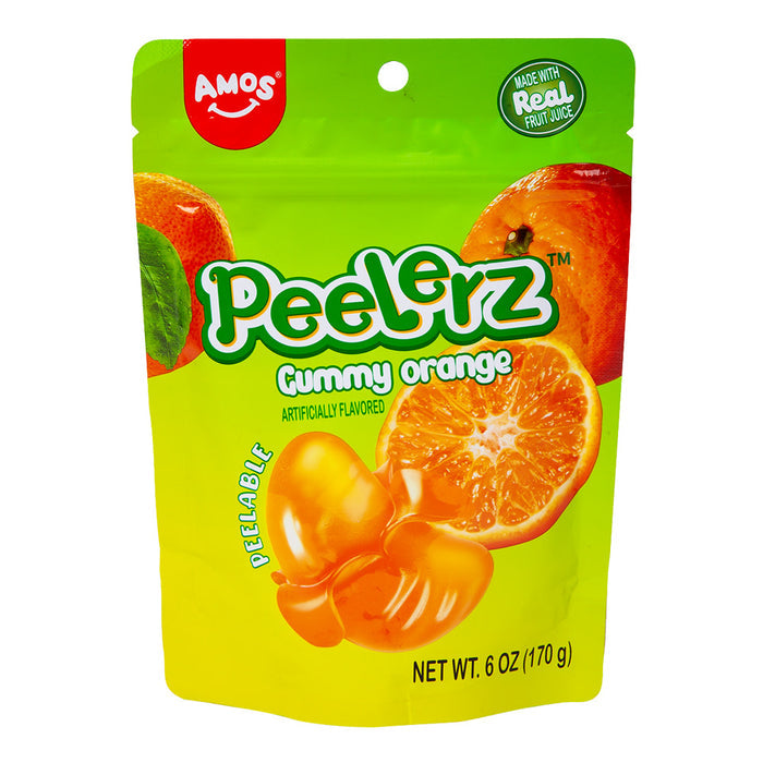 Peelerz Orange Gummy Candy Bag - 12 Count